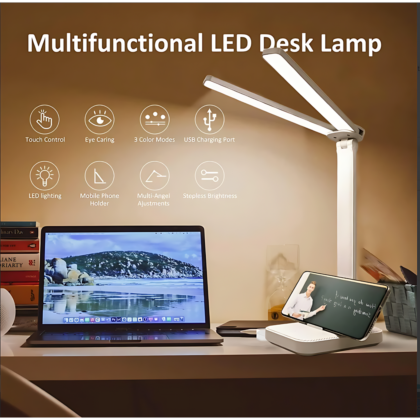 M71-DLP6 Desk Lamps | 3 Colors and Dimming