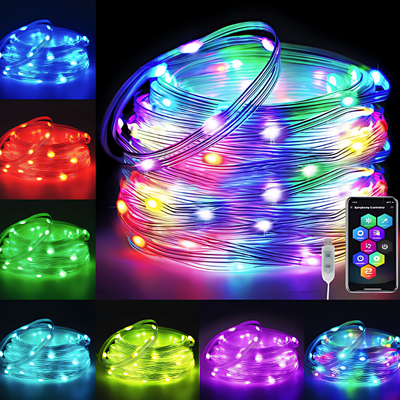 M73 Smart Bluetooth LED String Lights