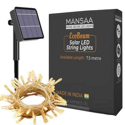 M68 Solar Powered LED String Lights