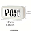 M78 Digital LED Clock | Temperature Sensor | Night Light Sensor | White